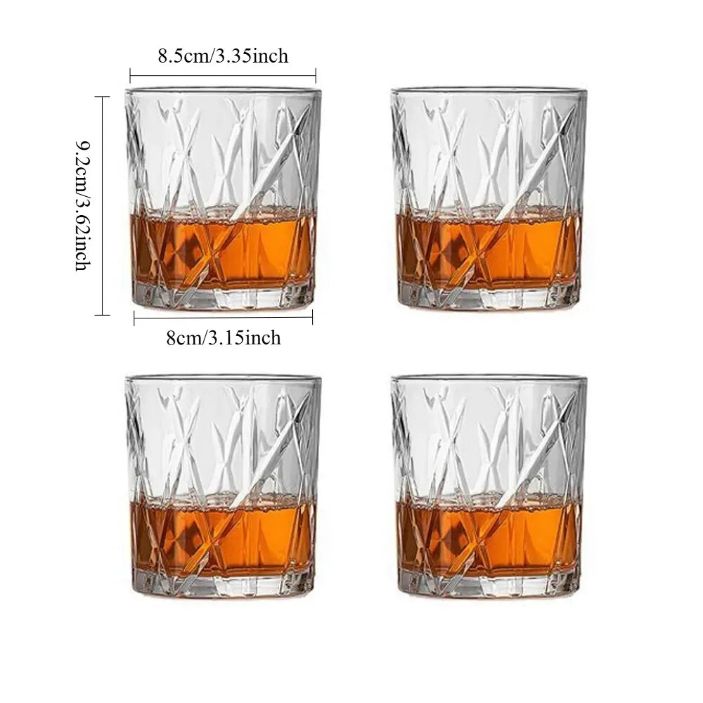 Vaso de Cristal Tallado HERRSCHAFT • Línea Alta Dirección
