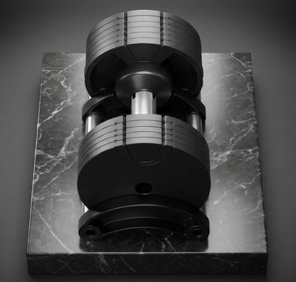 Mancuerna Ajustable de Alta Precisión HERRSCHAFT • Sistema Monoblock de 24 kg a 36 kg