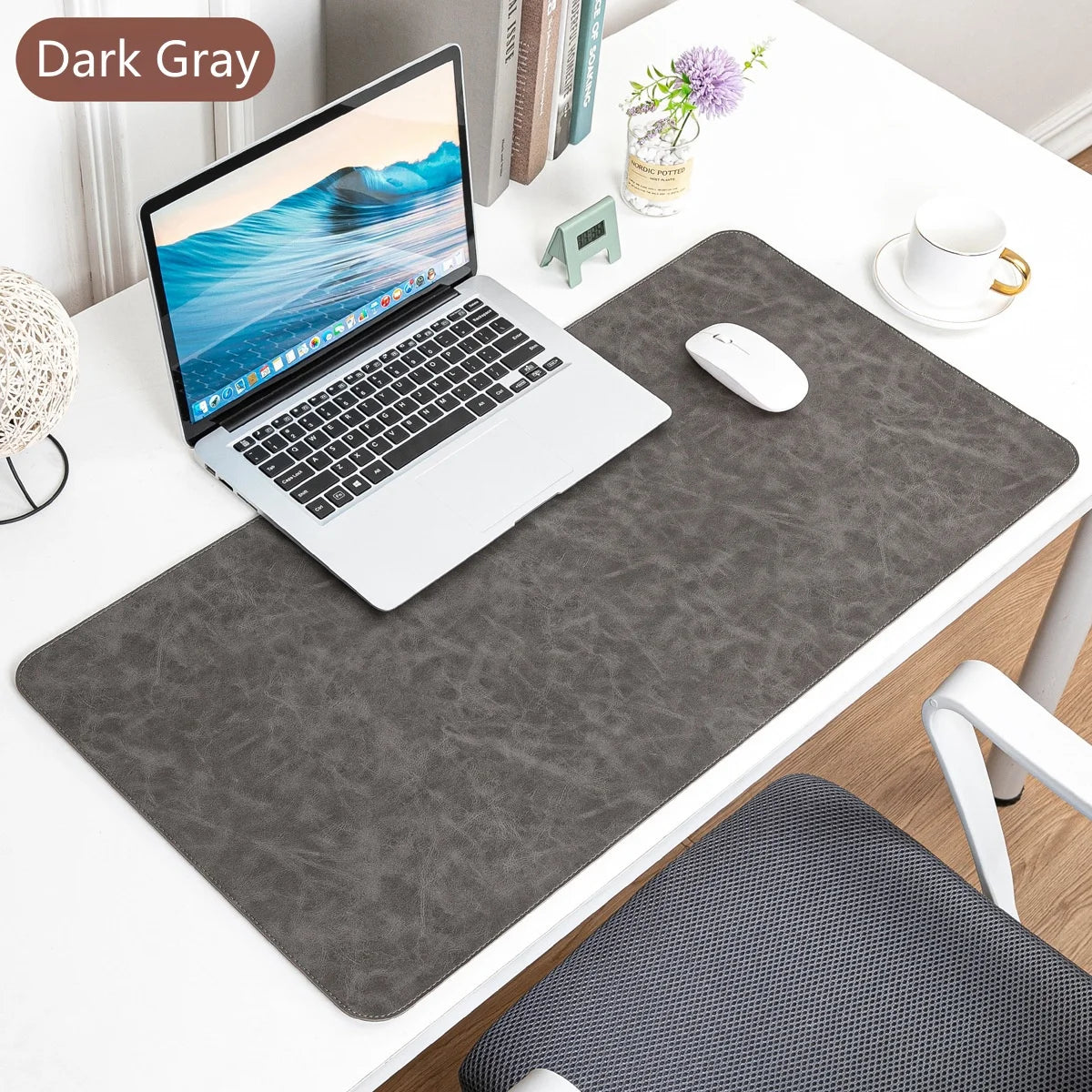 Herrschaft Executive Desk Mat • Protector de Escritorio en Piel Táctica