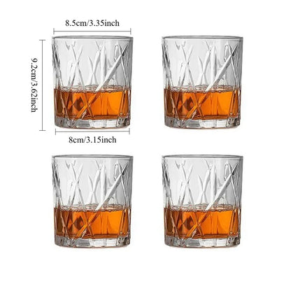 Vaso de Cristal Tallado HERRSCHAFT • Línea Alta Dirección